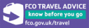 We are an FCO partner of the'Know before you go' scheme