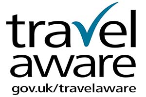 We support the Travel Aware campaign