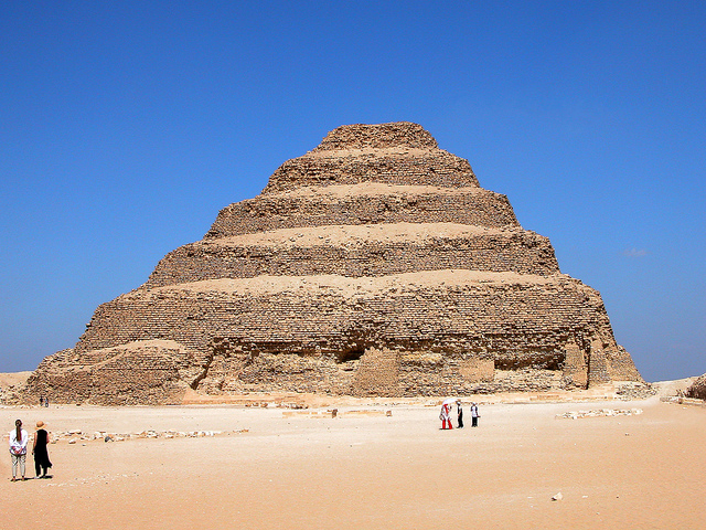 Step Pyramid of Djoser by Dennis Jarvis