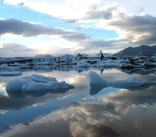 Iceland 2007 glacier lagoon Jökulsárlón by O Palsson