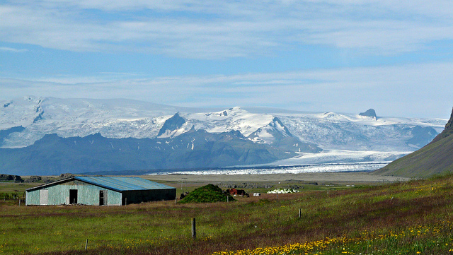 Iceland glacier view by MindsEye_PJ