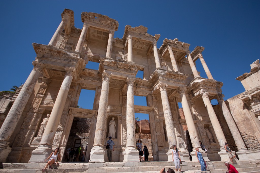 Library of Celsus by Anthony Freeman