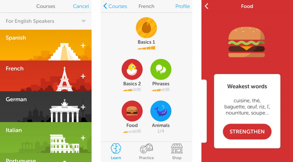 DuoLingo Travel Phrasebook App