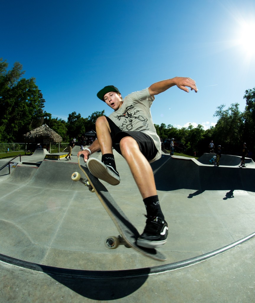 By Evan Brant, from Grind For Life 2014 @ NSB Skatepark