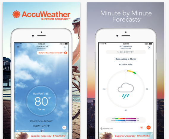 Mudret afgår Manhattan AccuWeather App Review - Travel App of the Month August 2017Worldwide Insure