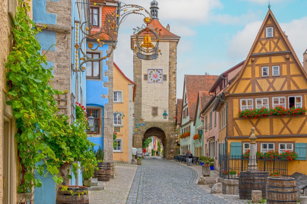 rothenburg ob der tauber  germany Image