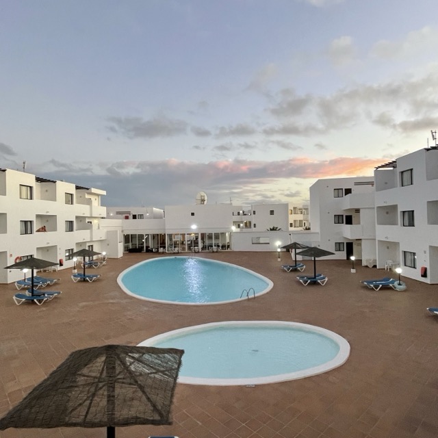 Lanzarote Paradise Hotel swimming pool view