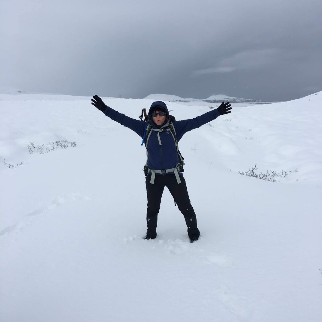 Iceland Snow Hiking