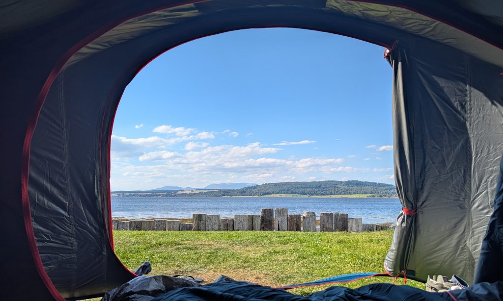 View from Inverness Campsite