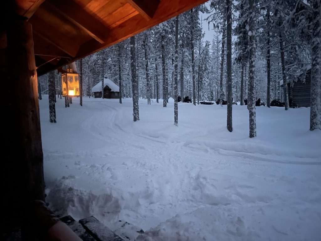 arctic circle finland snow lapland image