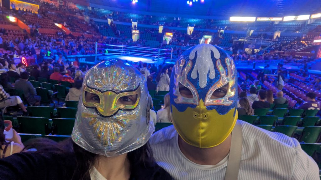 Luche Libre masks Mexico © Simran Kabotra