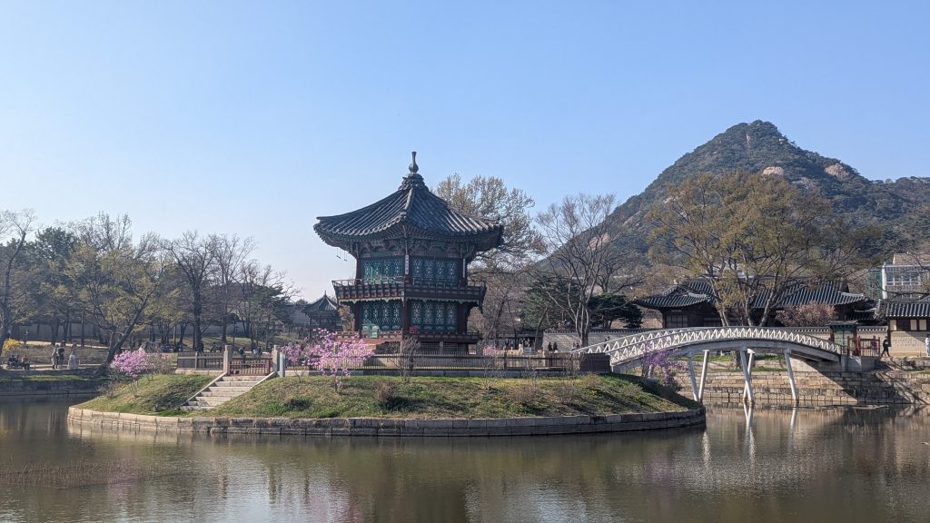 Palace in Seoul South Korea Image