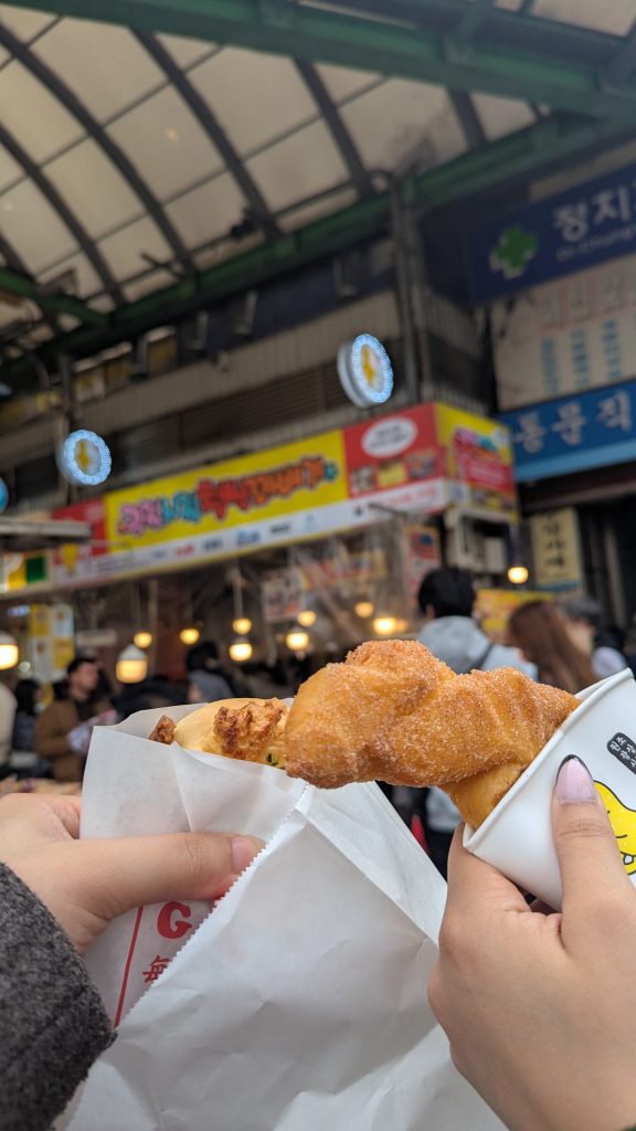 Street food in Seoul South Korea Image