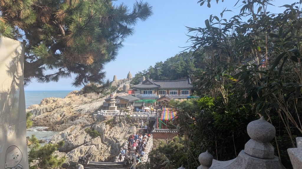 Temple in Busan South Korea Image